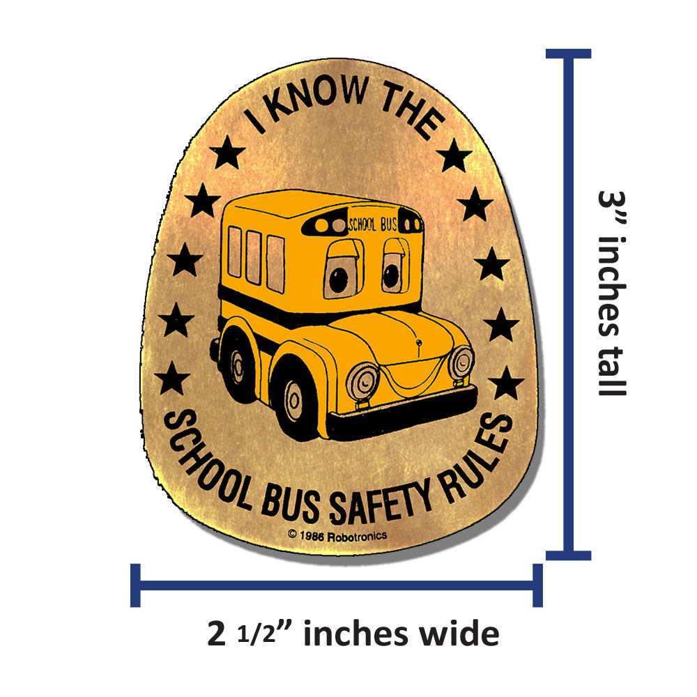 Buster Large Sticker (roll of 500)