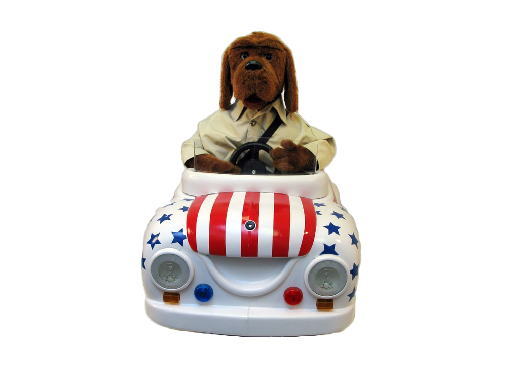 McGruff the Crime Dog & Cruiser Robot