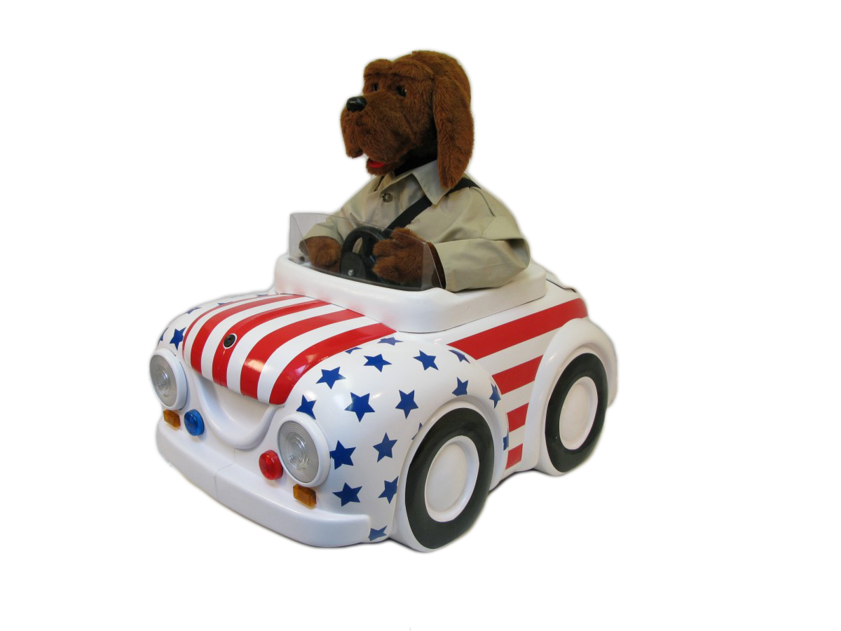 McGruff The Crime Dog & Cruiser Robot PACKAGE