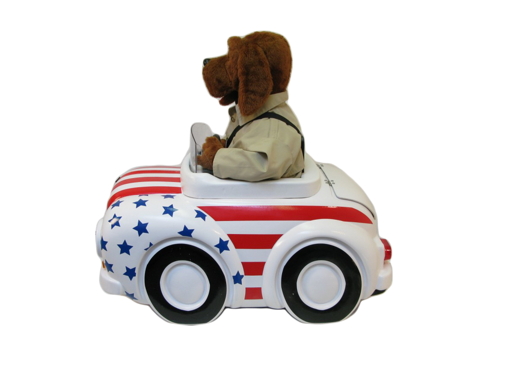 McGruff the Crime Dog & Cruiser Robot