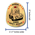 P.C. Large Sticker - Official (roll of 500)