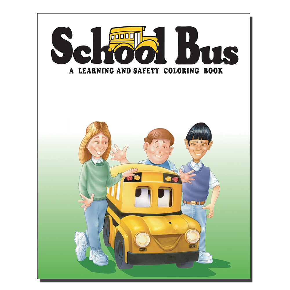 School Bus Coloring Book (pack of 50)