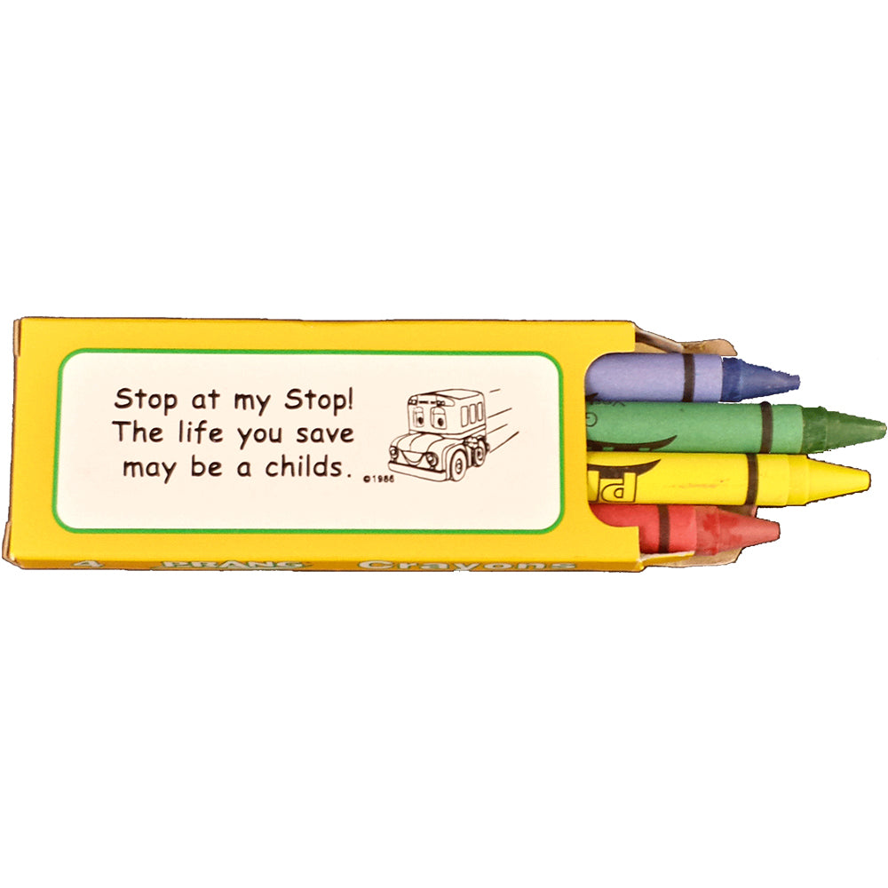 Buster Crayons (4 crayons per box, 100 boxes per case)