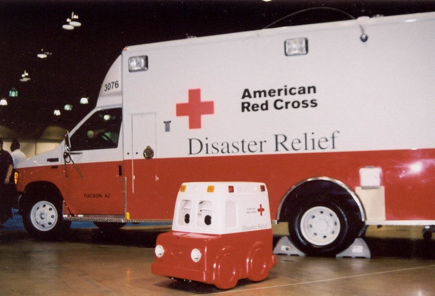 Ernie the Emergency Response Vehicle (ERV) Robot PACKAGE