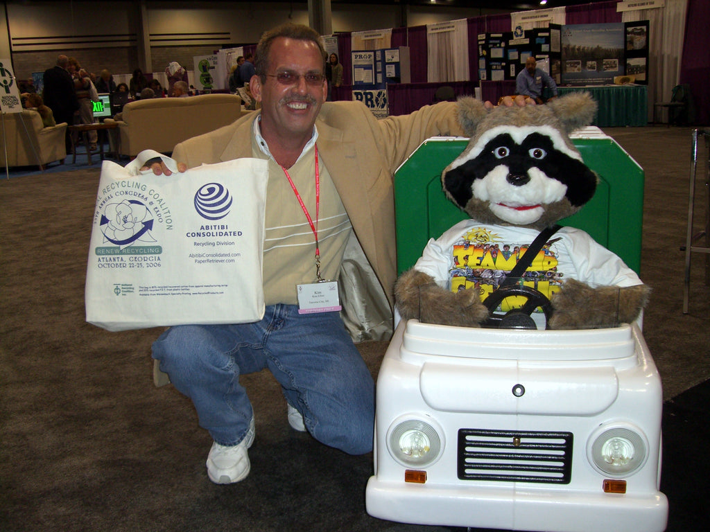 Rex the Recycling Racoon Robot PACKAGE