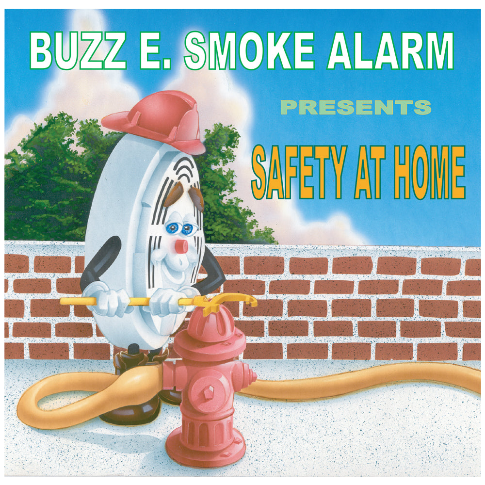 Buzz E. Smoke Alarm Safety in the Home Coloring Book (pack of 50)